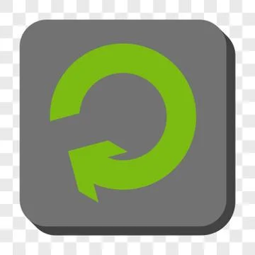 Rotate Rounded Square Button Stock Illustration