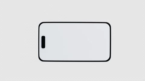 Rotate Your Phone 3D Animation Stock Footage 310362177