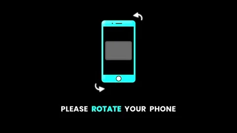 Rotate your phone animation Stock Footage 342050603