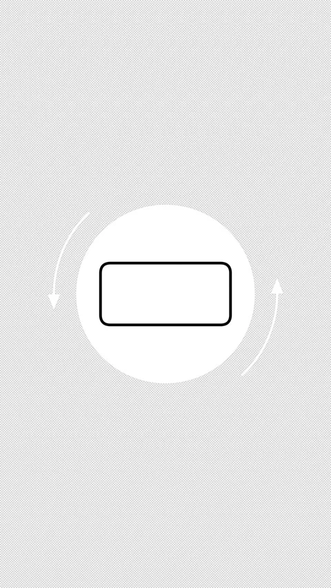 Rotate Your Phone Animation Loop Stock Footage 246111831
