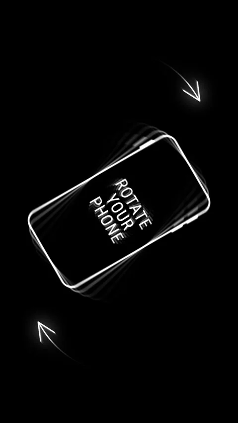 Rotate Your Phone to Landscape position to right. Stock Footage 289908082