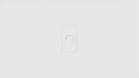 Rotate Your Phone Screen Prompt Animation Landscape Mobile Icon Stock Footage 330120150