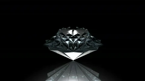 Rotated diamond brilliant, loop 動画素材 601338
