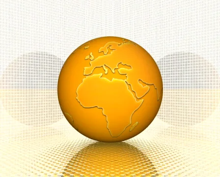 Rotated earth with colorful texture, loop Stock Footage 313224