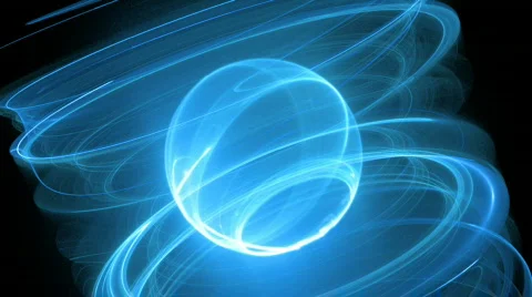Rotated light blue sphere motion background d2813H2 Stock Footage 700622