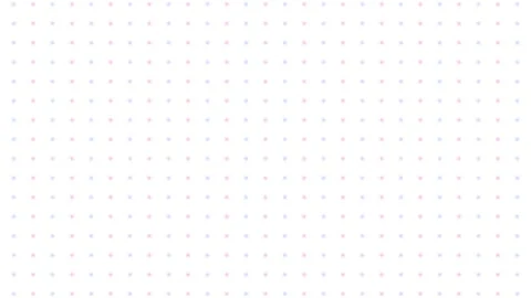 Rotated pattern motion background blue and red stars loop animation white video Stock Footage 293956738