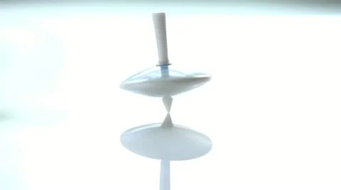 Rotated whirligig top Video stock 10835762