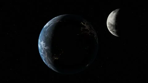 Rotatiing planet earth from space Vidéo 239226842