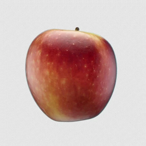 Rotating 3D Apples - Seamless Endless Loop in 4K Stock Footage 304546610