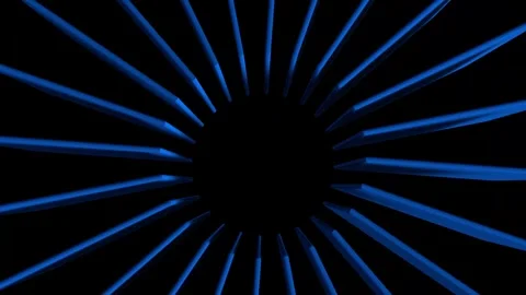 Rotating 3d squares for scientific or business presentation Stock Footage 296805653