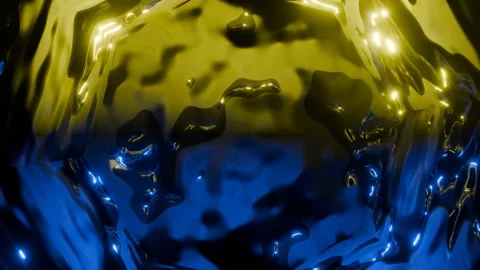 Rotating Abstract Art VJ Loop 4K - Hypnotic Music Background Animation Yello Stock Footage 296489969