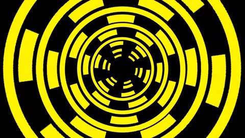 Rotating abstract light animation Stock-Footage 254658839