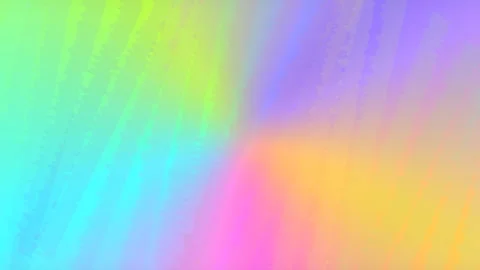 Rotating abstract pastel rainbow gradient background with textured ray Stock Footage 335859769