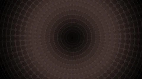 Rotating and moving rings from point. Design. Dark dot with moving ring pattern Stock Illustration