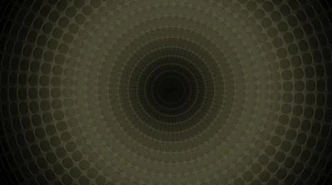 Rotating and moving rings from point. Design. Dark dot with moving ring pattern Illustrazione stock