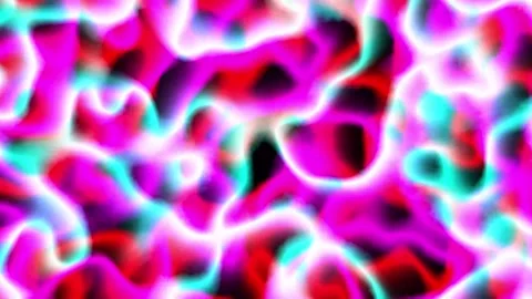Rotating animated background with glowing curved lines Stock Footage 319419326