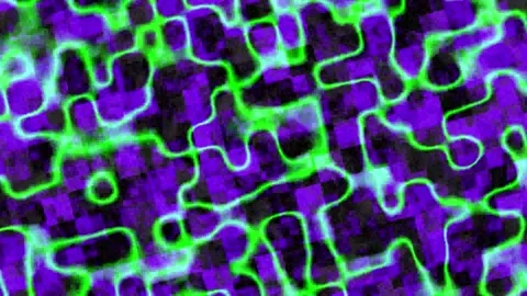 Rotating animated background with glowing curved lines Stock Footage 319436384