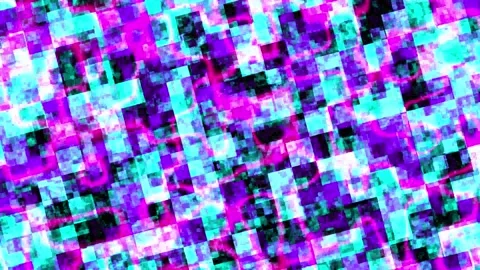 Rotating animated background with glowing curved lines Stock Footage 319436397