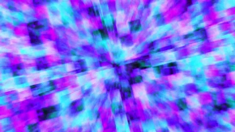 Rotating animated background with glowing square textures Stock Footage 317947278