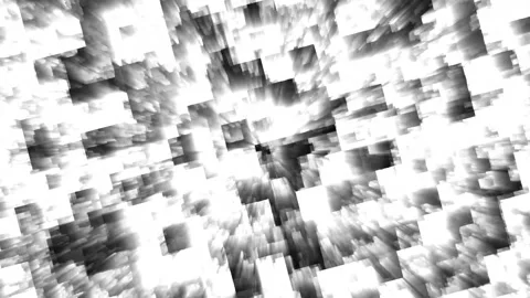 Rotating animated background with glowing square textures Stock Footage 319028390