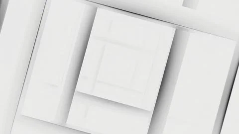 Rotating animation with endless squares. Motion. Abstract hypnotic tunnel of Stock Illustration