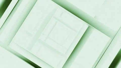Rotating animation with endless squares. Motion. Abstract hypnotic tunnel of Stock Illustration