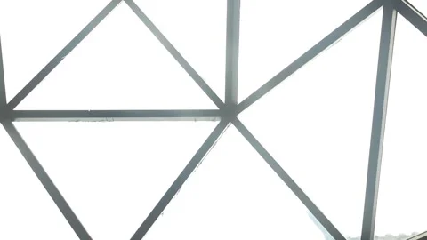 Rotating Architecture Silhouette Animation Stock Footage 333617909