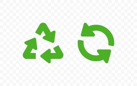 Rotating arrow and recycling vector design Stock Illustration