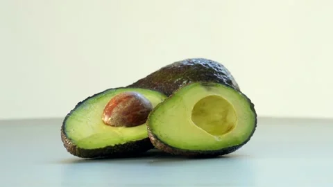 Rotating Avocado On White Background 스톡 동영상 234541401