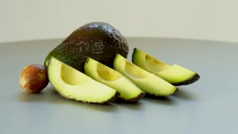 Rotating Avocado On White Background 스톡 동영상 234541416