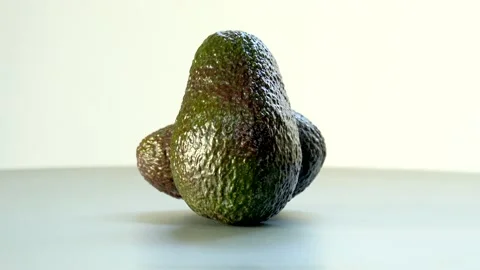 Rotating Avocado On White Background 스톡 동영상 234541770