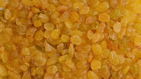 Rotating background of raisins Stock Footage 105280389