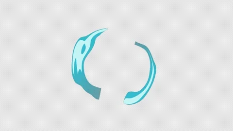 Rotating ball. Animation of the light effect. Cartoon Stock Footage 217881344