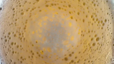 Rotating beer in the glass Stock Footage 135367008