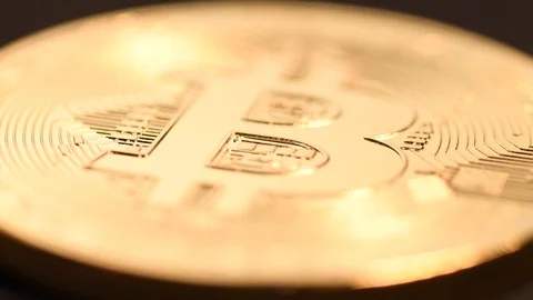 Rotating bitcoin, seamless loop Stock Footage 109265929