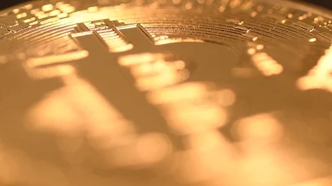 Rotating bitcoin, seamless loop Stock Footage 109271365