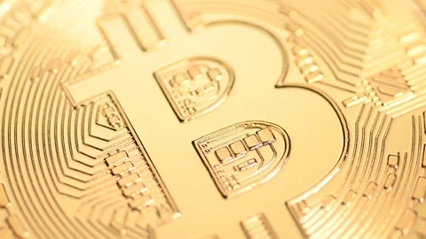 Rotating bitcoin, seamless loop Stock Footage 109271517