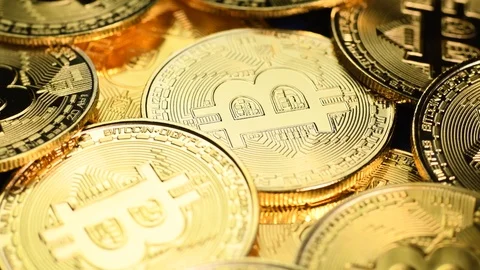 Rotating bitcoin, seamless loop Stock-Footage 109271658