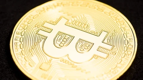 Rotating bitcoin, seamless loop Stock Footage 109271810