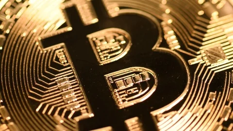 Rotating bitcoin, seamless loop Stock Footage 109272069