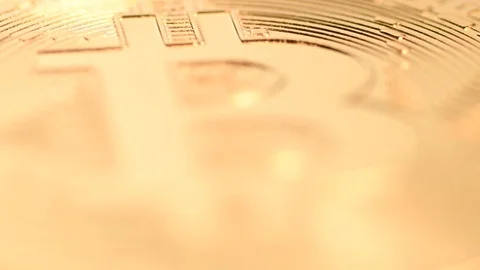 Rotating bitcoin, seamless loop Stock Footage 109272157