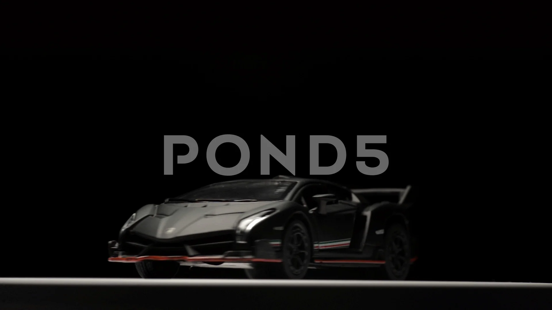 Rotating Black Lamborghini Veneno Lp750 ... | Stock Video | Pond5