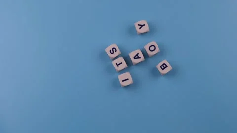 Rotating blue background with text - it's a boy. concept for celebrating a Stock Footage 194965811