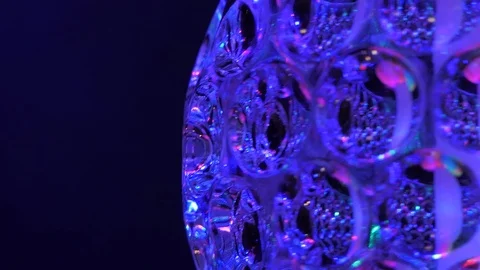 Rotating blue ball Stock Footage 102097467