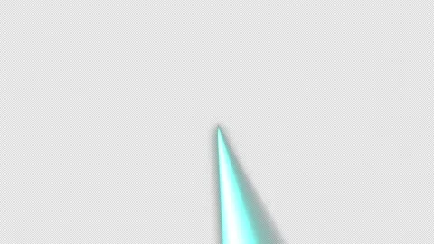 Rotating Blue-Green Radar Stockbeeldmateriaal 332203879