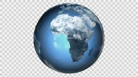 Rotating Blue Planet Видео 42756430