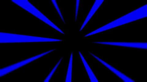 Rotating Blue Rays of Light Abstract Motion Background Stock Footage 72510775