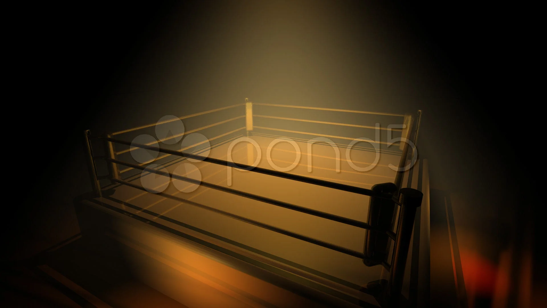 Rotating Boxing Ring | Stock Video | Pond5