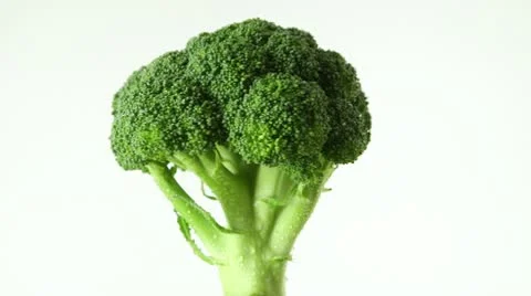 Rotating broccoli Video stock 18400221