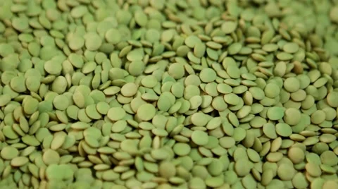 Rotating brown Lentils Stock-Footage 66477008